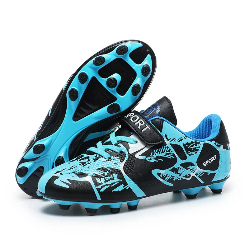 Girls' Soccer Shoes, Magic Tape, TF Studs, Training — product image 2