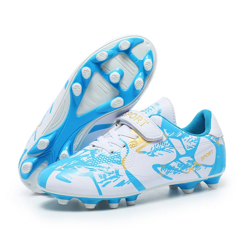Girls' Soccer Shoes, Magic Tape, TF Studs, Training — product image 5