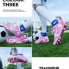 Girls' Soccer Shoes, Magic Tape, TF Studs, Training — product image 13
