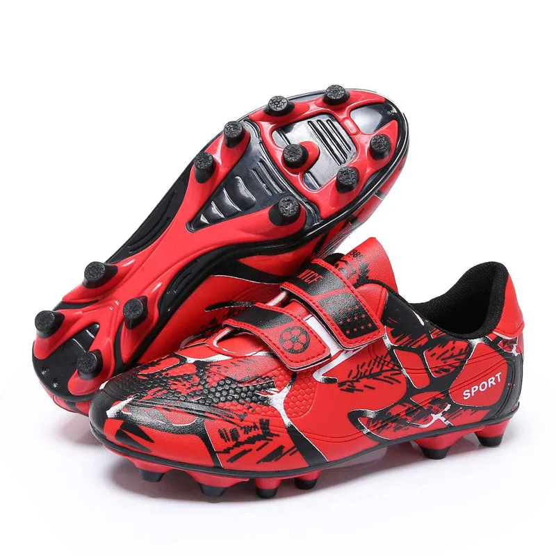 Kids' Soccer Shoes, Magic Tape, Long Studs, Low-Cut — product image 7