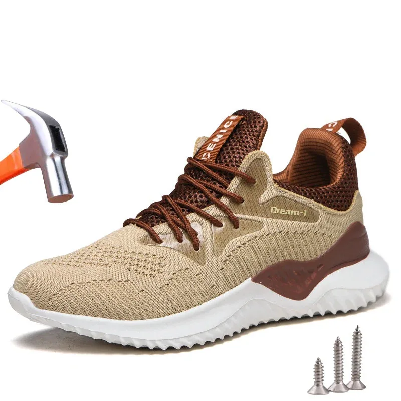 Men's Lightweight Steel Toe Work Shoes, Breathable — product image 2