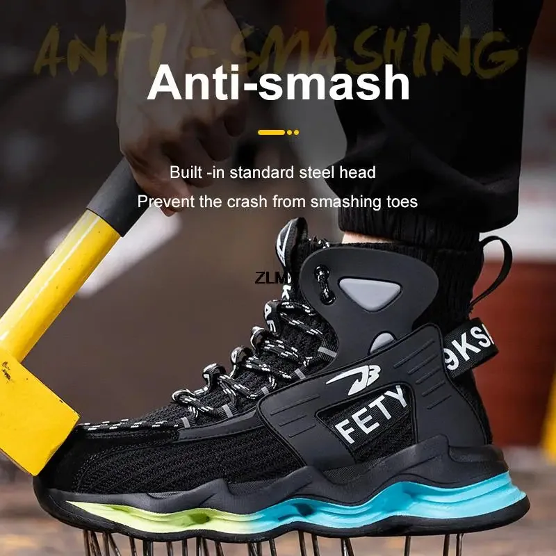 Men's Lightweight Steel Toe Safety Shoes, Puncture-Proof — product image 5