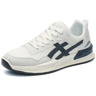 Classic Lace-Up Skateboard Shoes – Breathable, Casual, Comfortable Sneakers